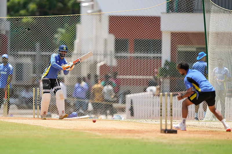 IND vs BAN Cricket Test series: India Cricket team training at the Chepauk in Chennai