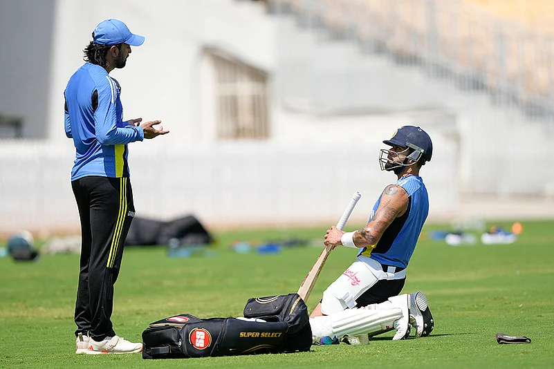 IND vs BAN Cricket Test series: India Cricket team training at the Chepauk in Chennai