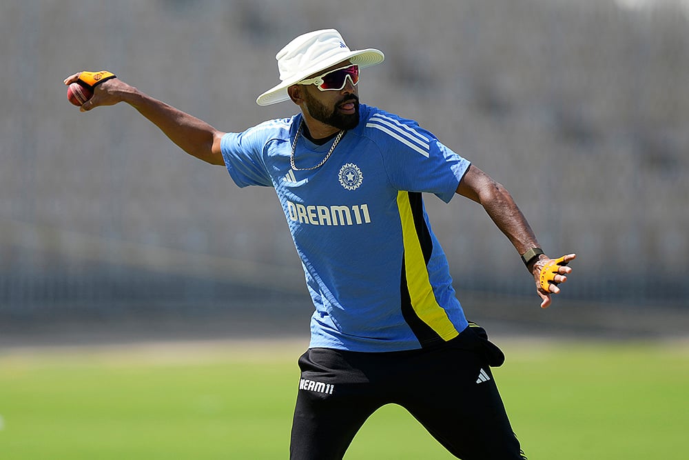IND vs BAN Cricket Test series: India Cricket team training at the Chepauk in Chennai