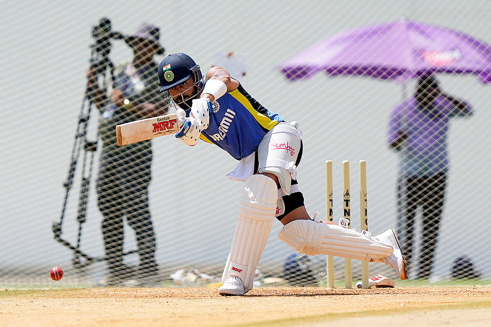 IND vs BAN Cricket Test series: India Cricket team training at the Chepauk in Chennai