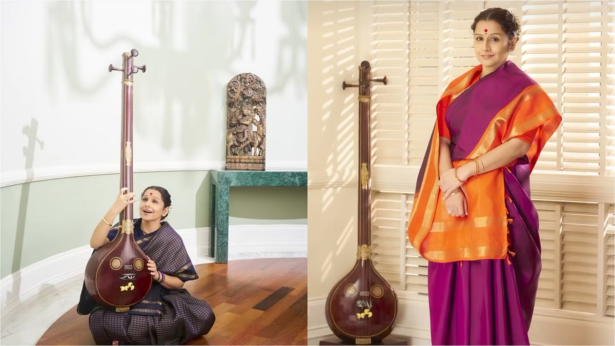 Vidya Balan pays tribute to M.S. Subbulakshmi - Instagram/Vidya Balan