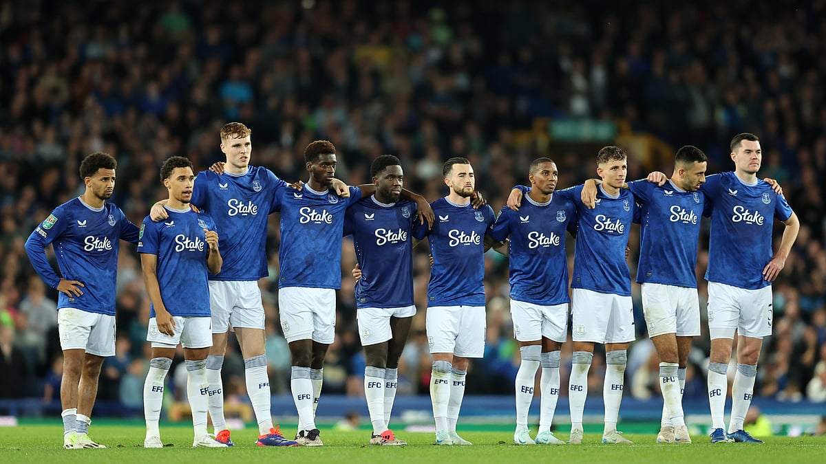 Everton were beaten on penalties - null
