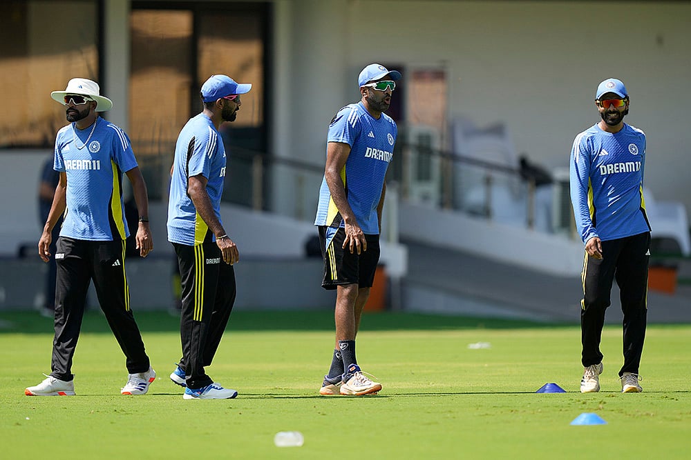 IND vs BAN Cricket Test series: India Cricket team training at the Chepauk in Chennai