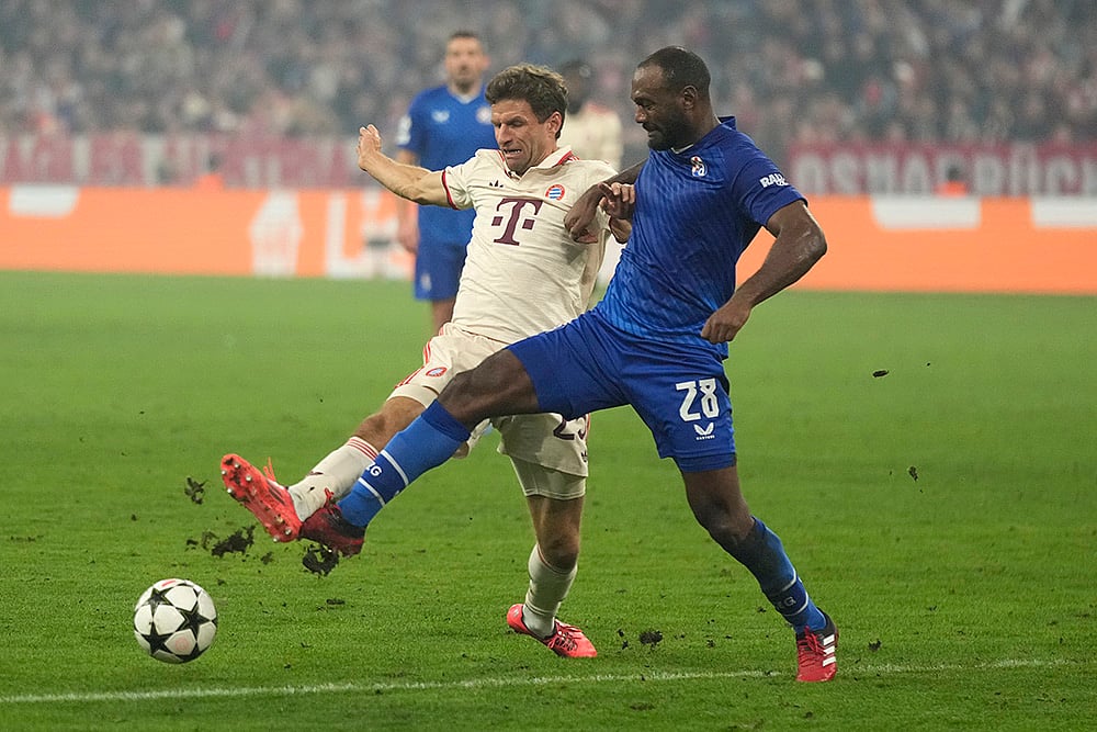 2024-25 UEFA Champions League soccer, Bayern Munich vs GNK Dinamo Zagreb