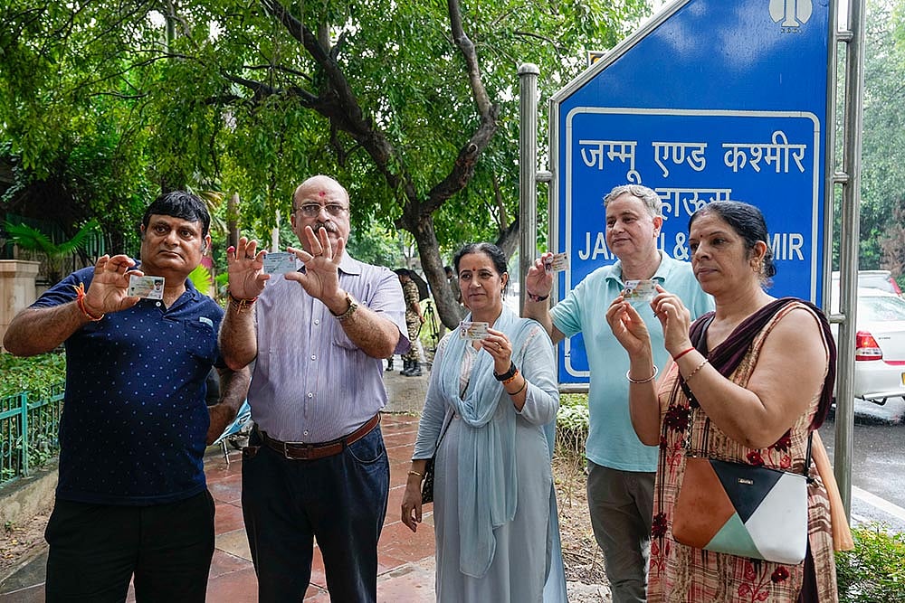 J&K polls: Voting in Delhi
