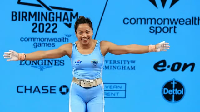File Photo : Saikhom Mirabai Chanu.