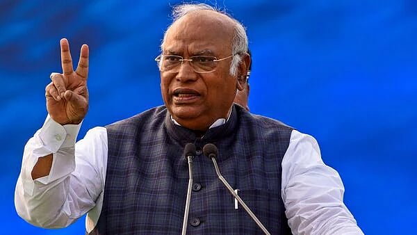 PTI : Congress Chief Mallikarjun Kharge