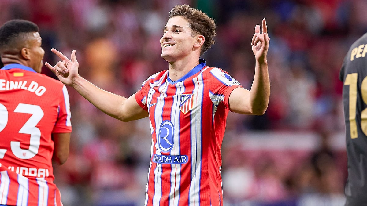 Alvarez scored his first Atletico goal against Valencia last time out