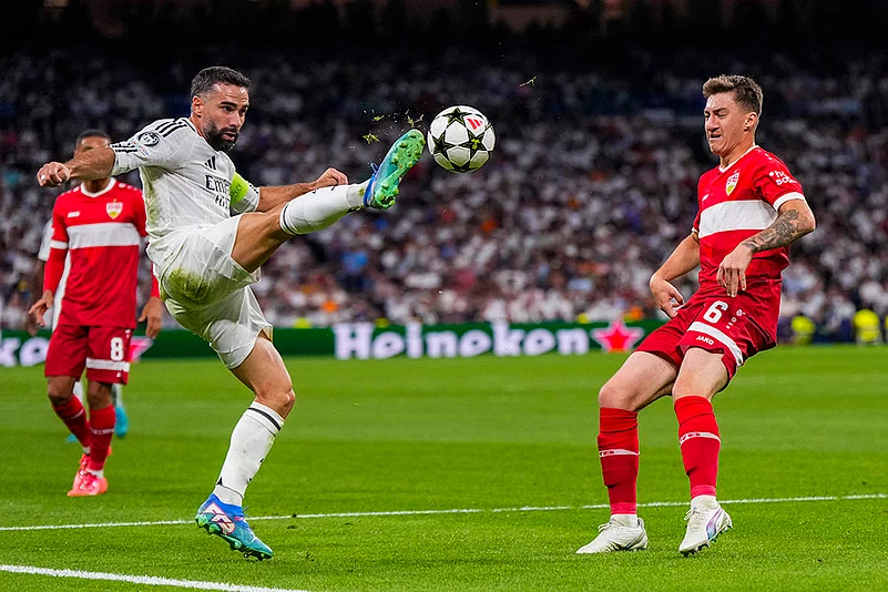 2024-25 UEFA Champions League soccer, Real Madrid vs VfB Stuttgart in Madrid
