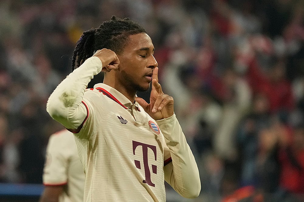 2024-25 UEFA Champions League soccer, Bayern Munich vs GNK Dinamo Zagreb