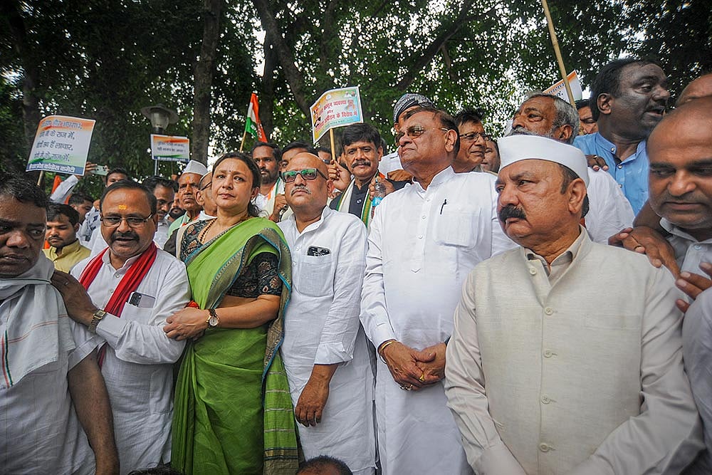 Congress protest