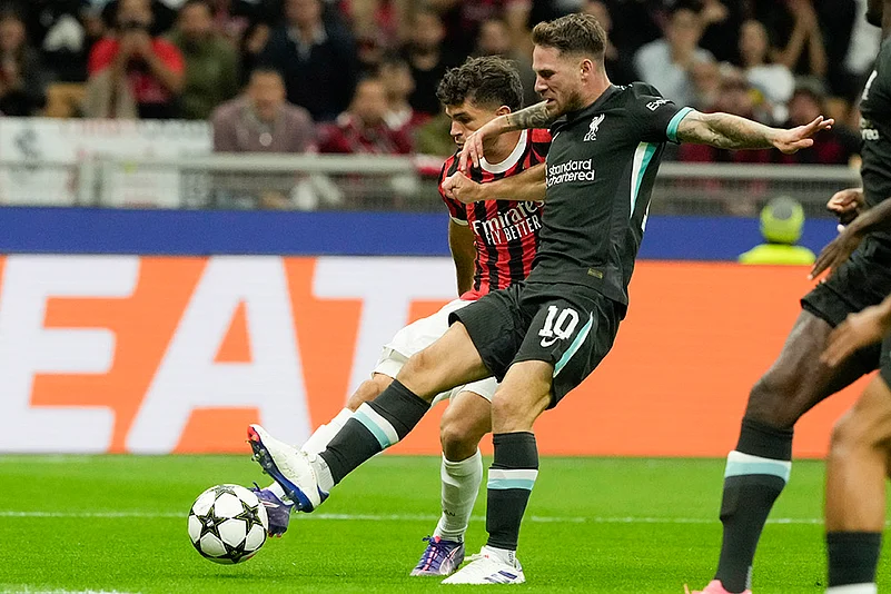 2024-25 UEFA Champions League soccer, AC Milan and Liverpool