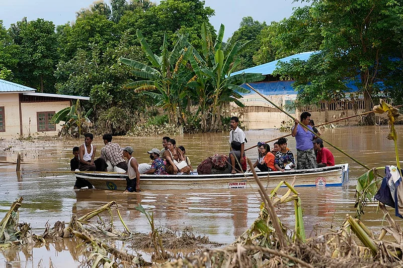 Myanmar Floods 2024