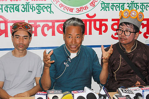 Sonam Wangchuk addresses press conference