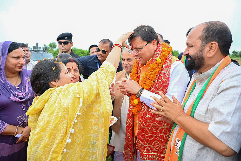 Uttarakhand Chief Minister Pushkar Singh Dhami