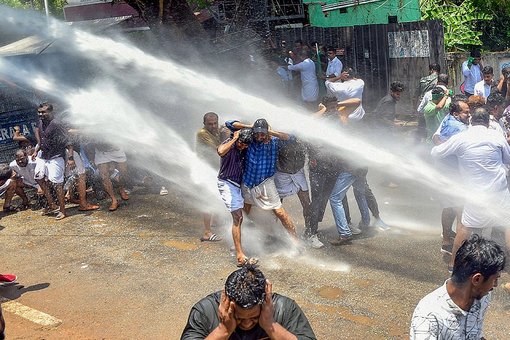 Muslim Youth League protest