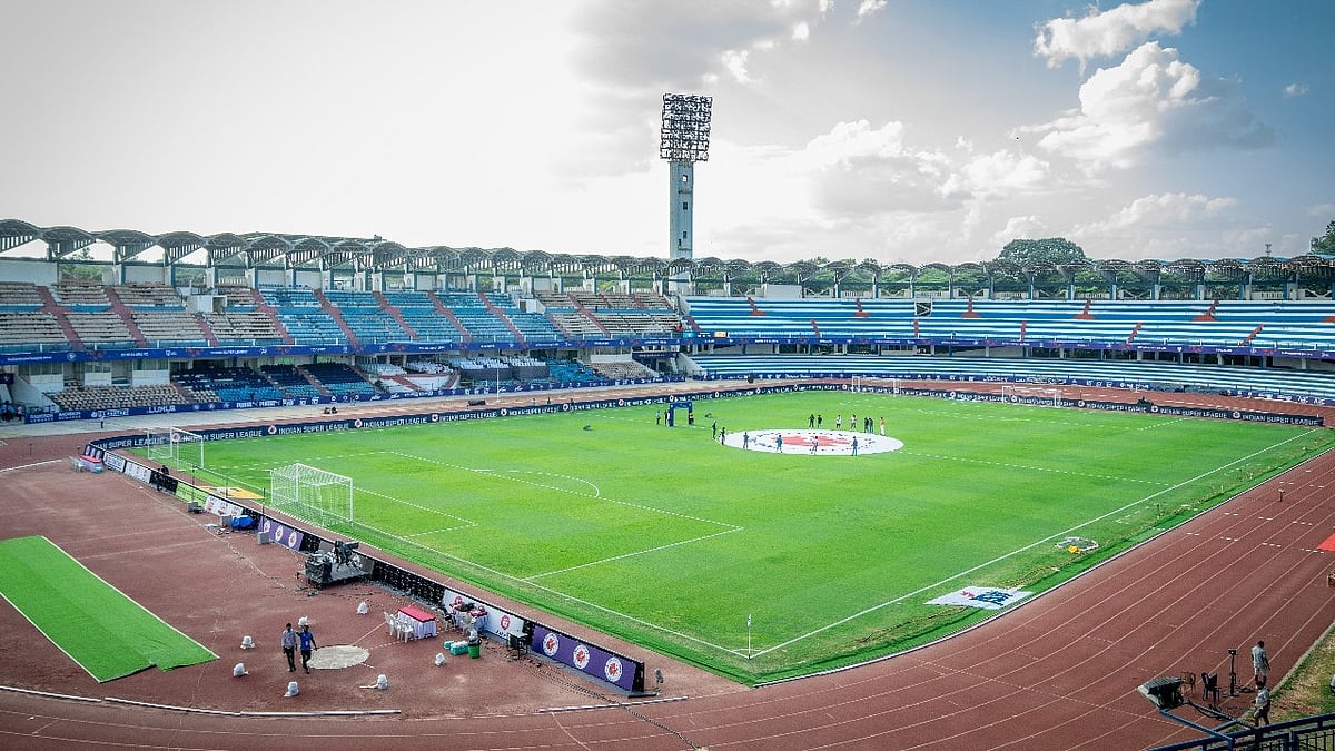 Sree Kanteerava Stadium in Bengaluru.