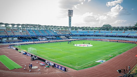 Sree Kanteerava Stadium in Bengaluru.