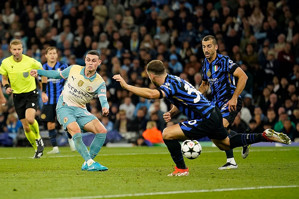 2024-25 UEFA Champions League, Manchester City vs Inter Milan