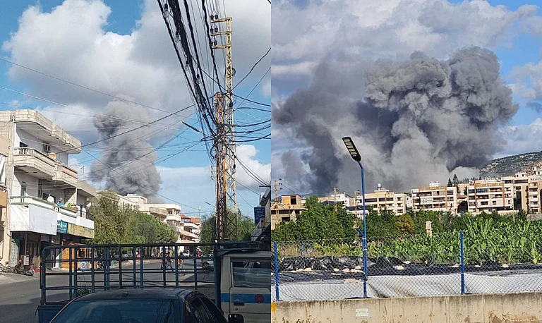 Israel Strikes Southern Lebanon: rep image | - X