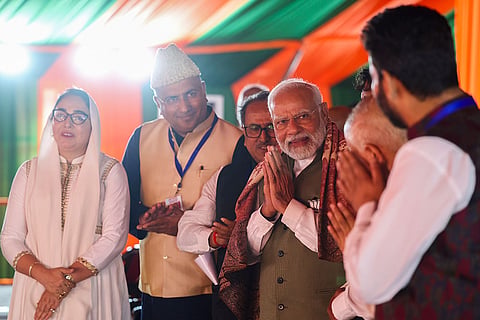 PM Modi campaigns in J-K