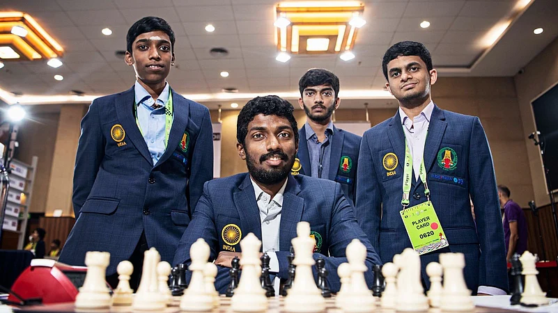 india team won bronze in chess olympiad 2022 X the bridge