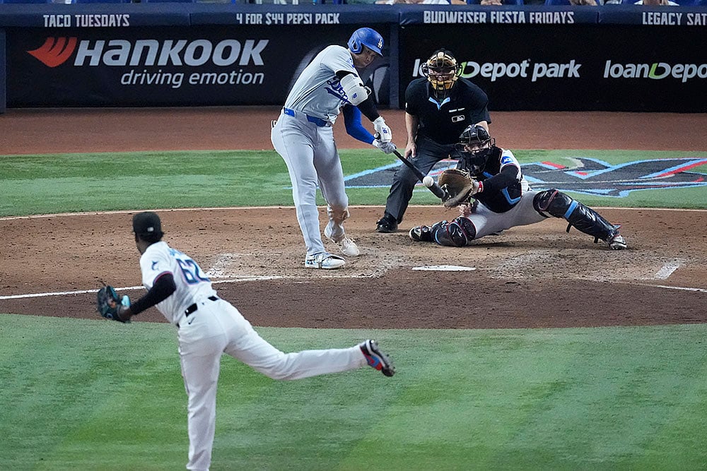 Los Angeles Dodgers vs Miami Marlins Baseball_9