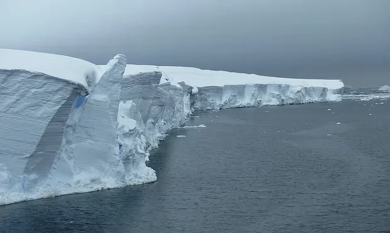 Thwaites Glacier in Antarctica - AP