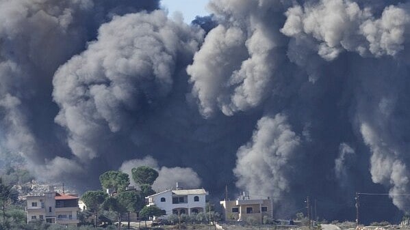 Hezbollah's airstrike on Israel - AP