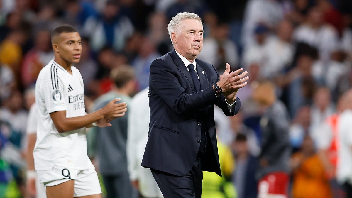 Real Madrid head coach Carlo Ancelotti