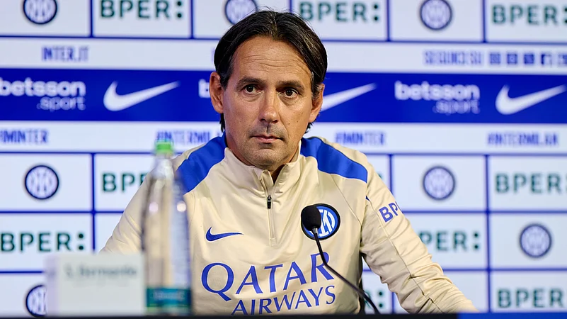 Inter head coach Simone Inzaghi