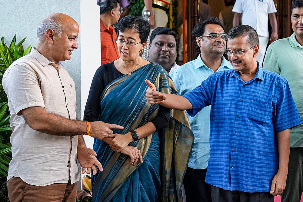 Delhi CM Atishi Marlenas swearing-in ceremony_9