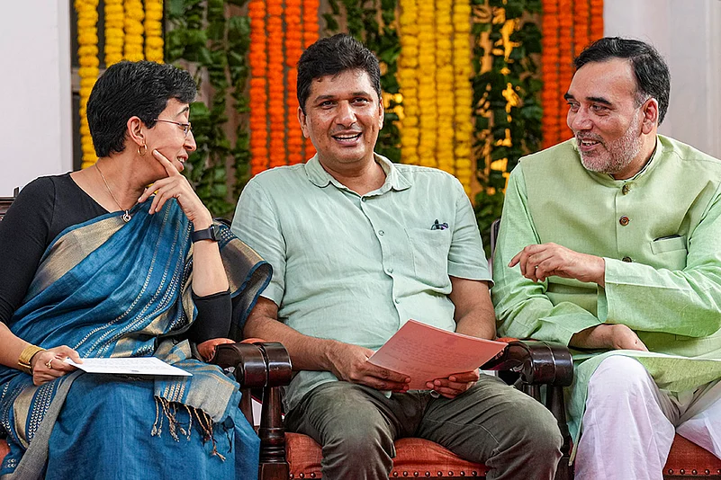 Delhi CM Atishi Marlenas swearing-in ceremony_6