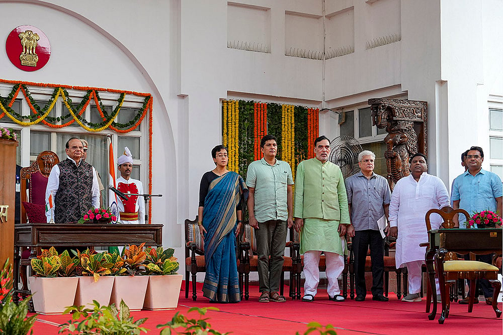 Delhi CM Atishi Marlenas swearing-in ceremony_4