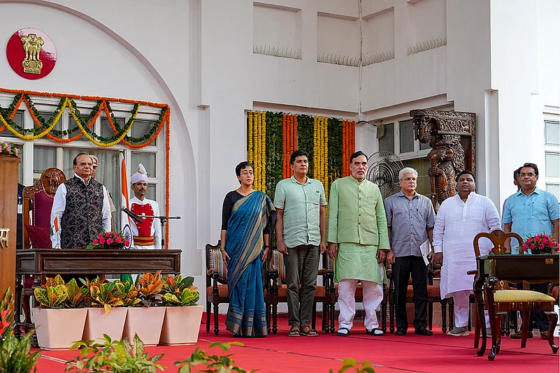 Delhi CM Atishi Marlenas swearing-in ceremony_4