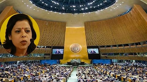 Leela Nandan at the UN Summit