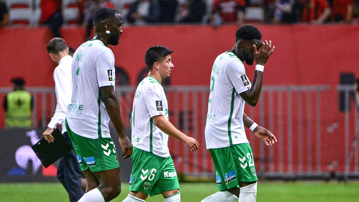 Saint-Etienne were on the receiving end of an 8-0 thrashing by Nice on Friday
