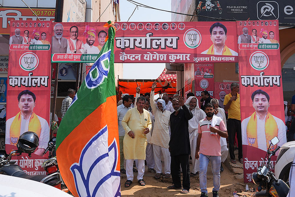 Olympic Wrestler Vinesh Phogat Campaigns for 2024 Haryana polls in Julana constituency_13