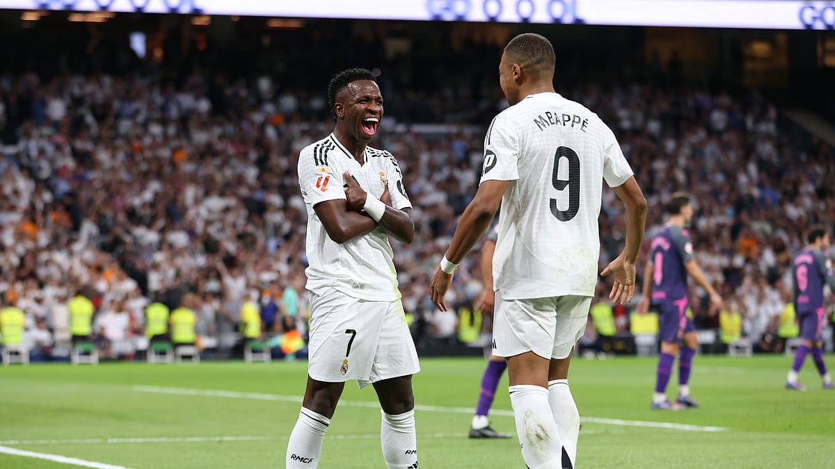 Kylian Mbappe and Vinicius Junior powered Real Madrid past Espanyol on Saturday