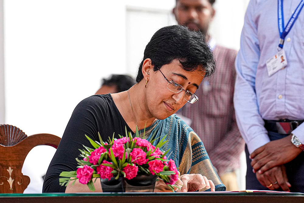Delhi CM Atishi Marlenas swearing-in ceremony_2