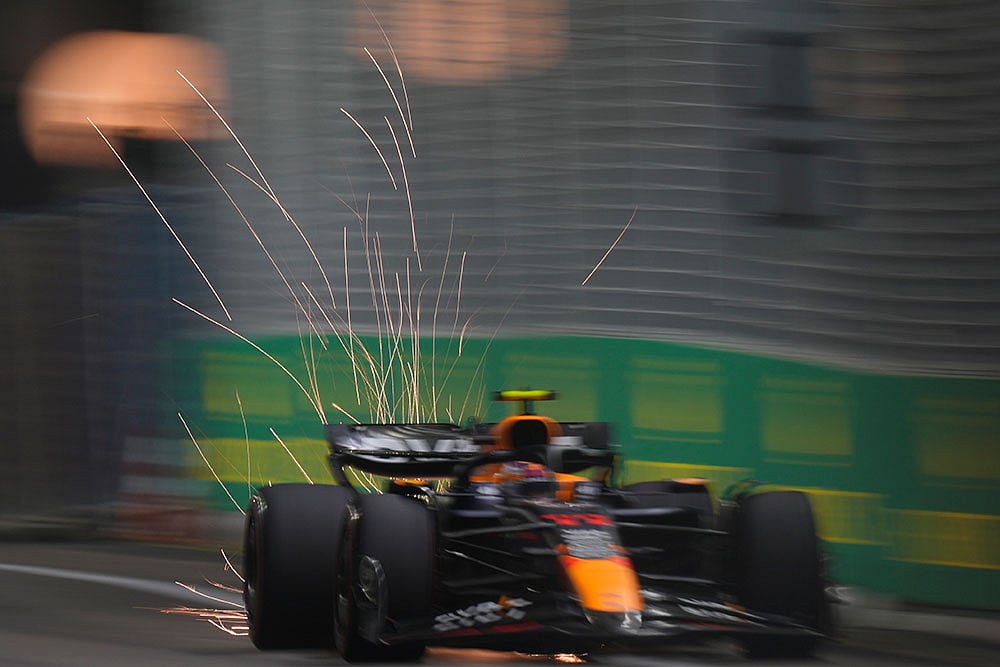 Singapore Formula One Auto Racing
