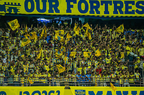 Kerala Blasters fans. 