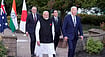 PM Modi US Visit: Quad Summit, $7.5M Cancer Moonshot Grant And Strengthening India-US Ties | Day 1 Highlights AP : PM Modi US Visit With Other Quad Leaders