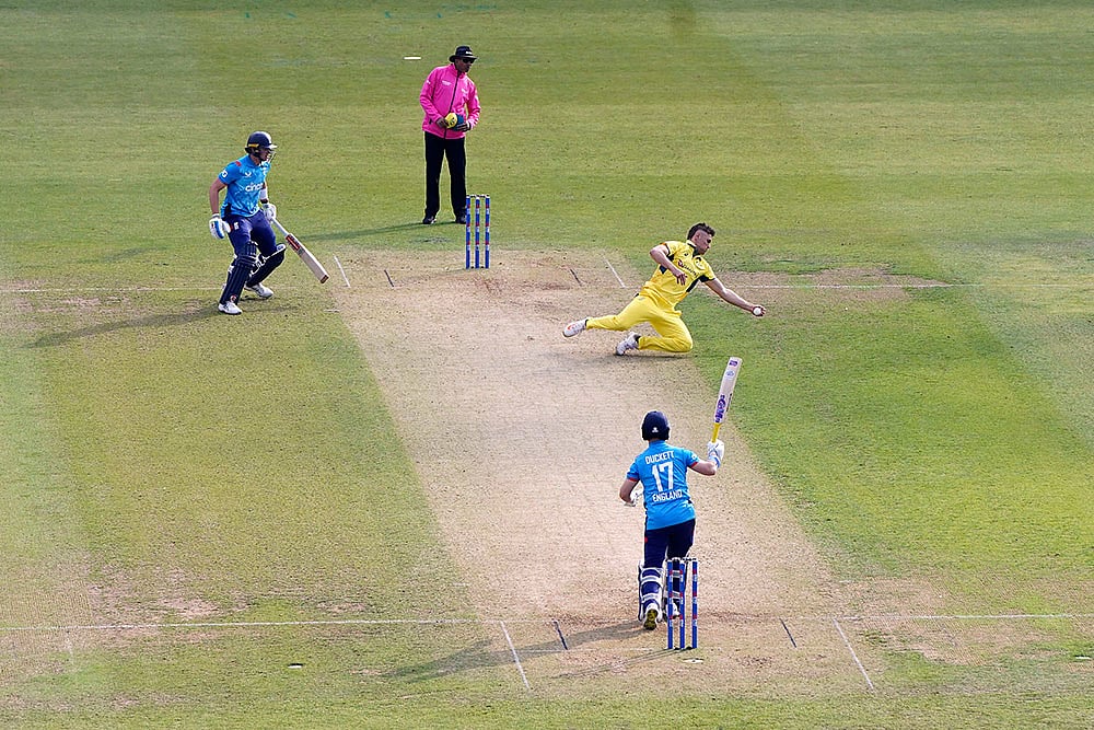 Australia vs England 2nd ODI - Aaron Hardie