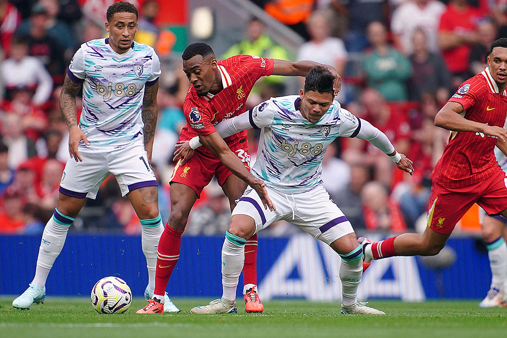 English Premier League: Liverpool vs Bournemouth