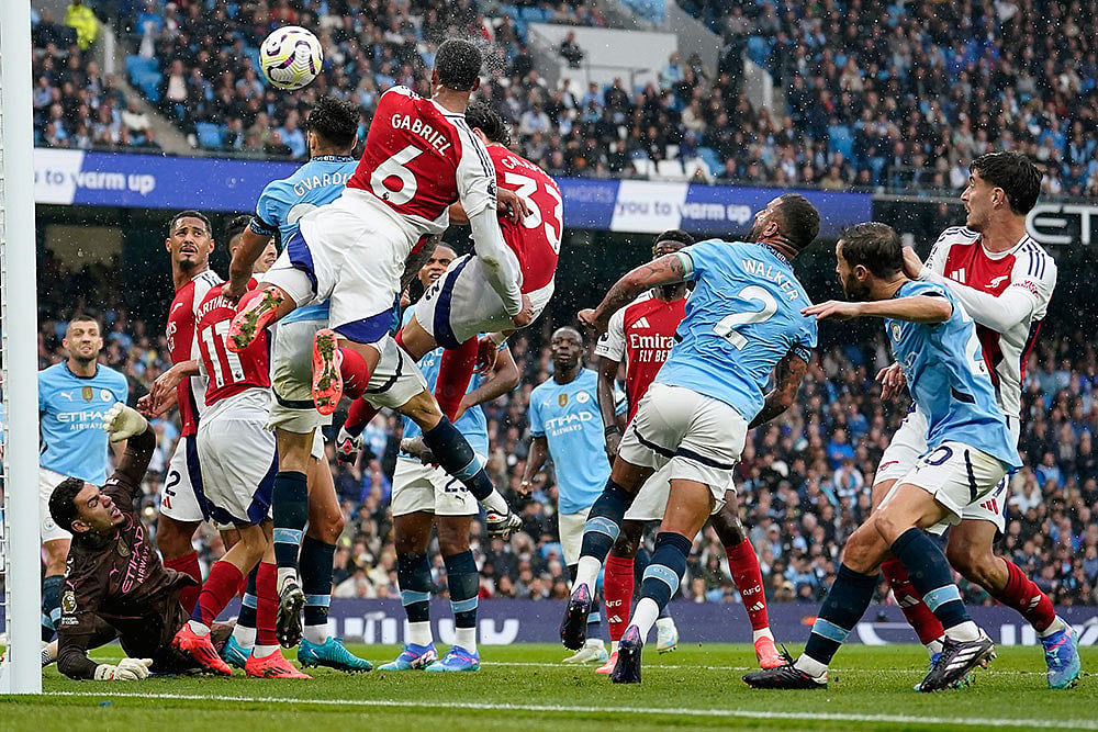 English Premier League: Manchester City vs Arsenal