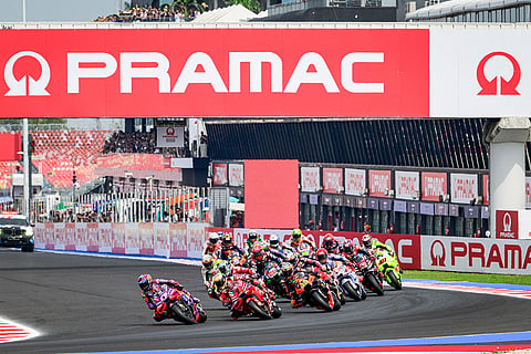 Jorge Martin leads the pack