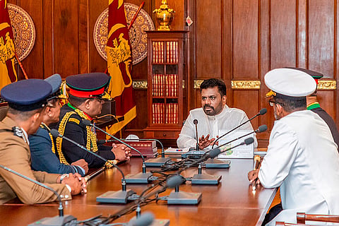 Anura Kumara takes oath as Sri Lankan prez
