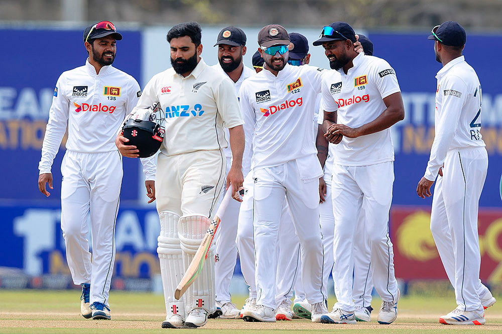 Sri Lanka vs New Zealand Cricket 1st Test_Ajaz Patel