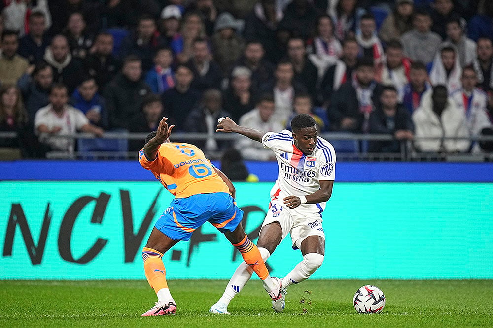 2024-25 France Soccer League One Marseille vs Lyon_4
